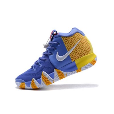 Nike Erkek Kyrie 4 Mor / Sarı / Kırmızı Basketbol Ayakkabısı Türkiye - 6DWLFHMF